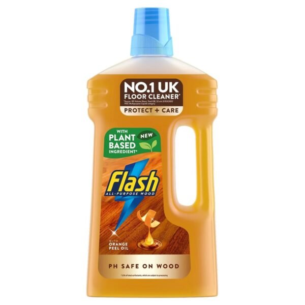 Flash All Purpose Wood Cleaner Orange Peel Oil 1 Liter