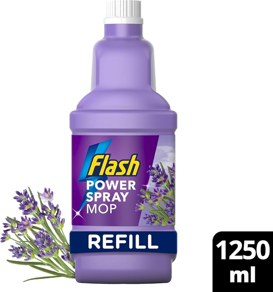 Flash Powermop Liquid Refill Open Window Lavender Scent 1.25 Liter