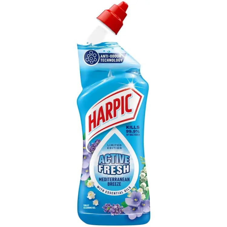 Harpic Active Fresh Toilet cleaning Gel Mediterranean Breeze 75 ML