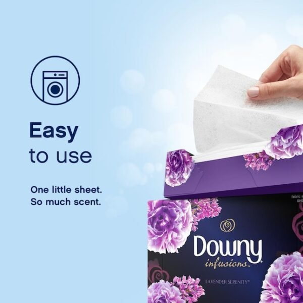 Downy Infusions Lavender Serenity Fabric Softner 70 Sheets