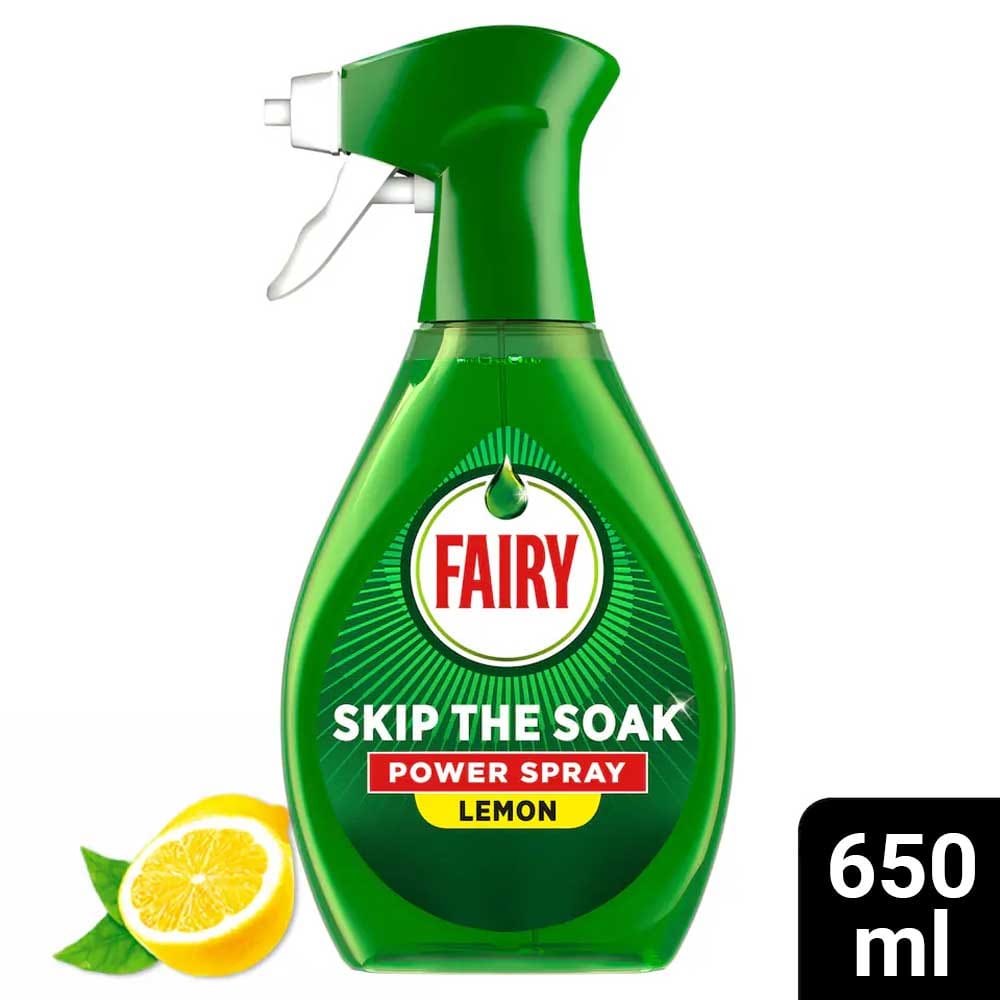 Fairy Skip The Soak Power Spray Lemon Scent 650 ML