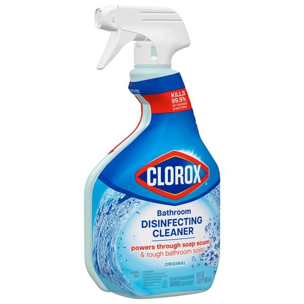 Clorox Bathroom Disinfecting Cleaner Spray Original 887 ML