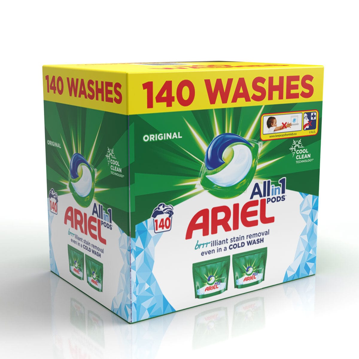 Ariel All In 1 140 Washing Pods Original