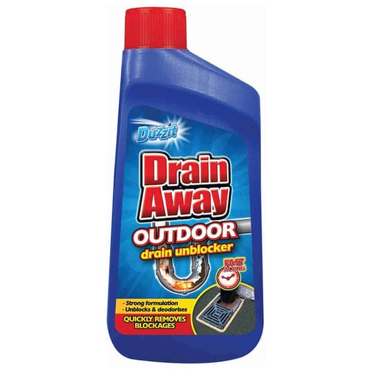 Duzzit Drain Away Outdoor Fast Acting Drain Unblocker 500 ML