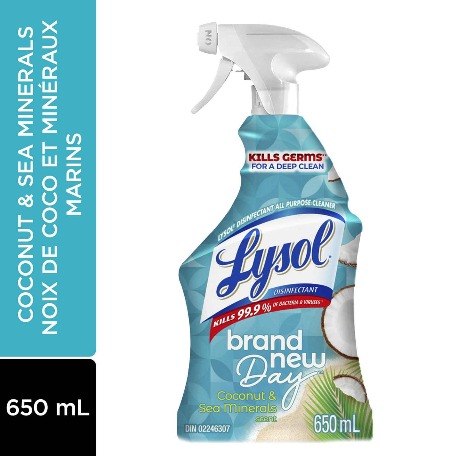 Lysol All Purpose Trigger Coconut & Sea Mineral 650 ML