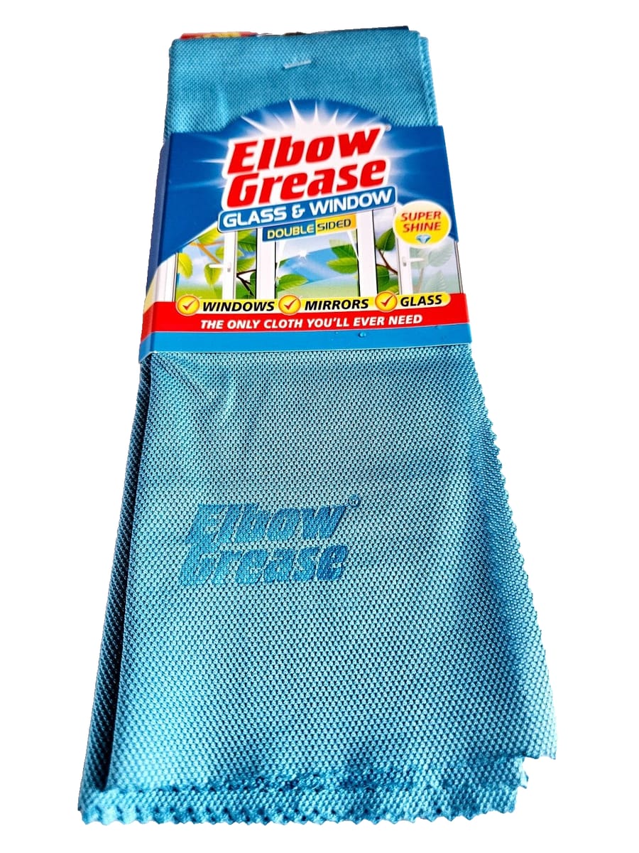 Elbow Grease Glass & Window Microfiber Super Shine Cloth 1 PC