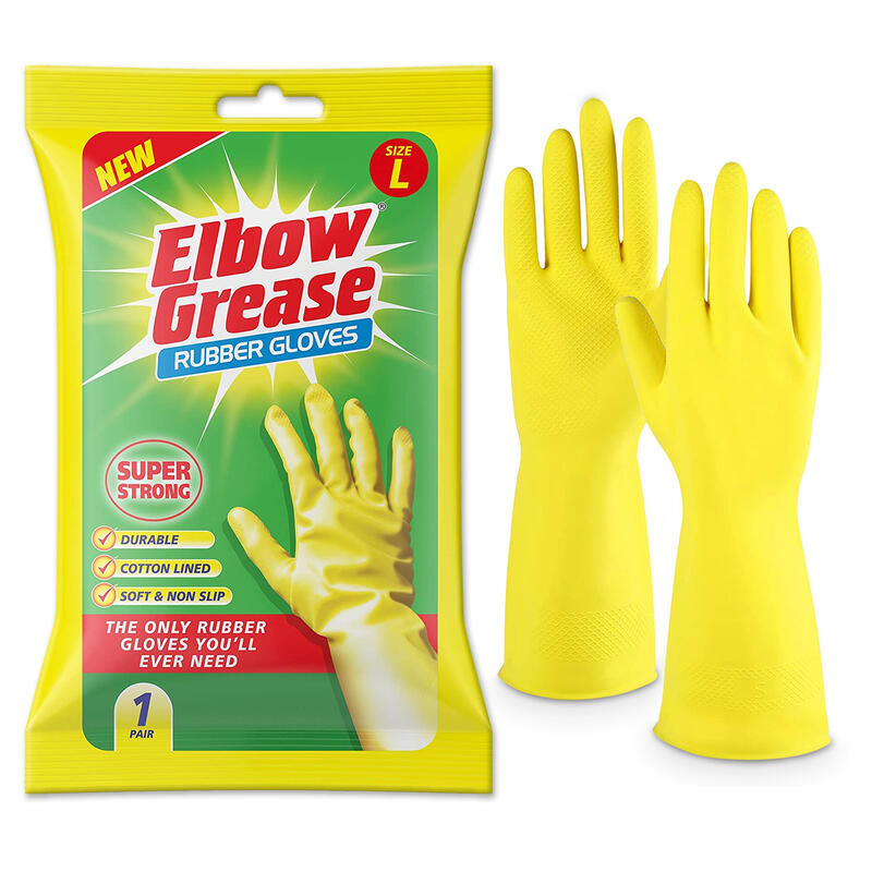 Elbow Grease Rubber Gloves Size Meduim