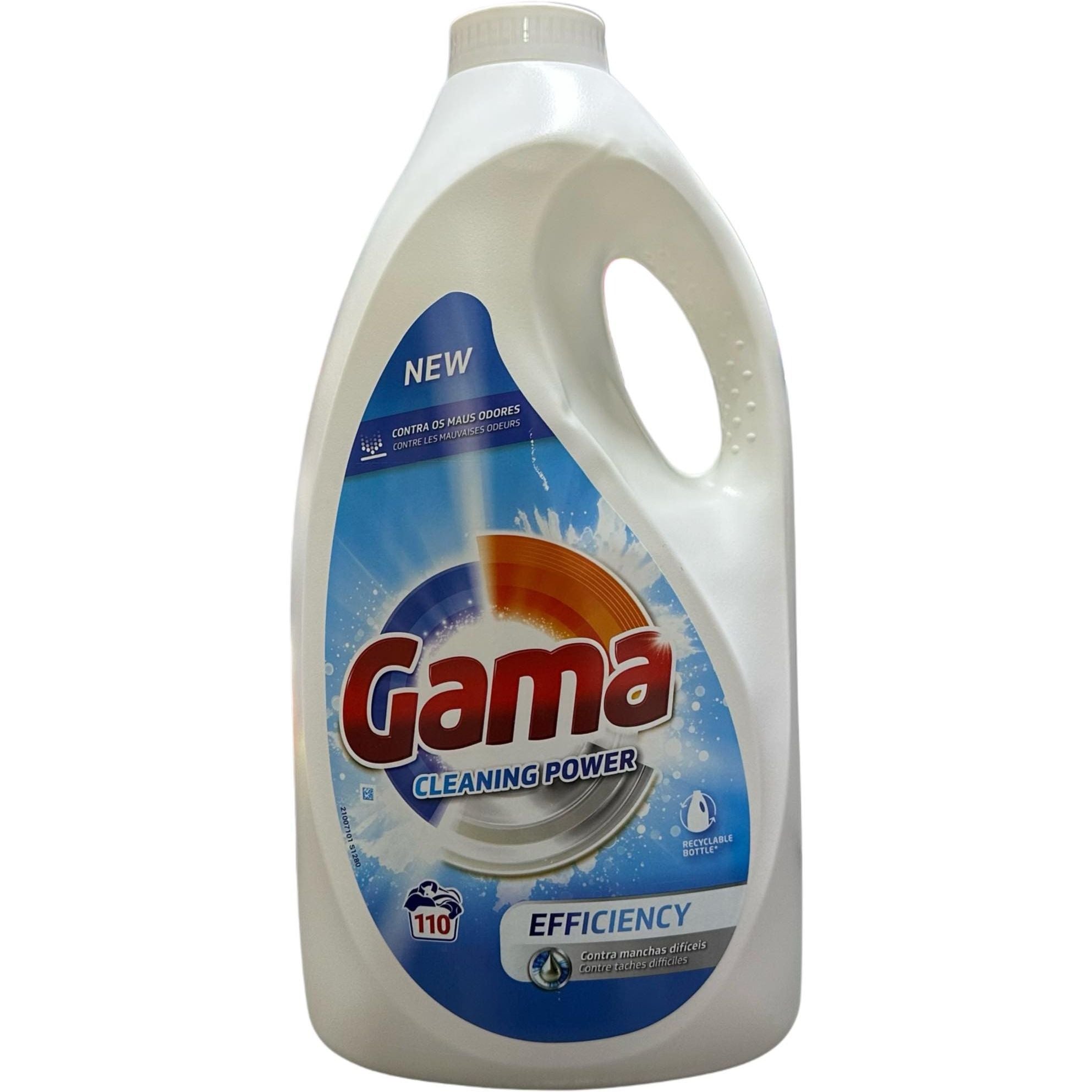 Gama Laundry Efficiency Liquid Detergent 110 Wash 4.95 Liter