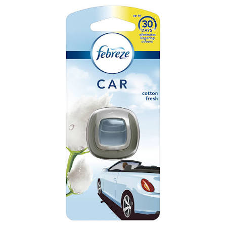 Febreze Car Clip Cotton Fresh Single 2 ML