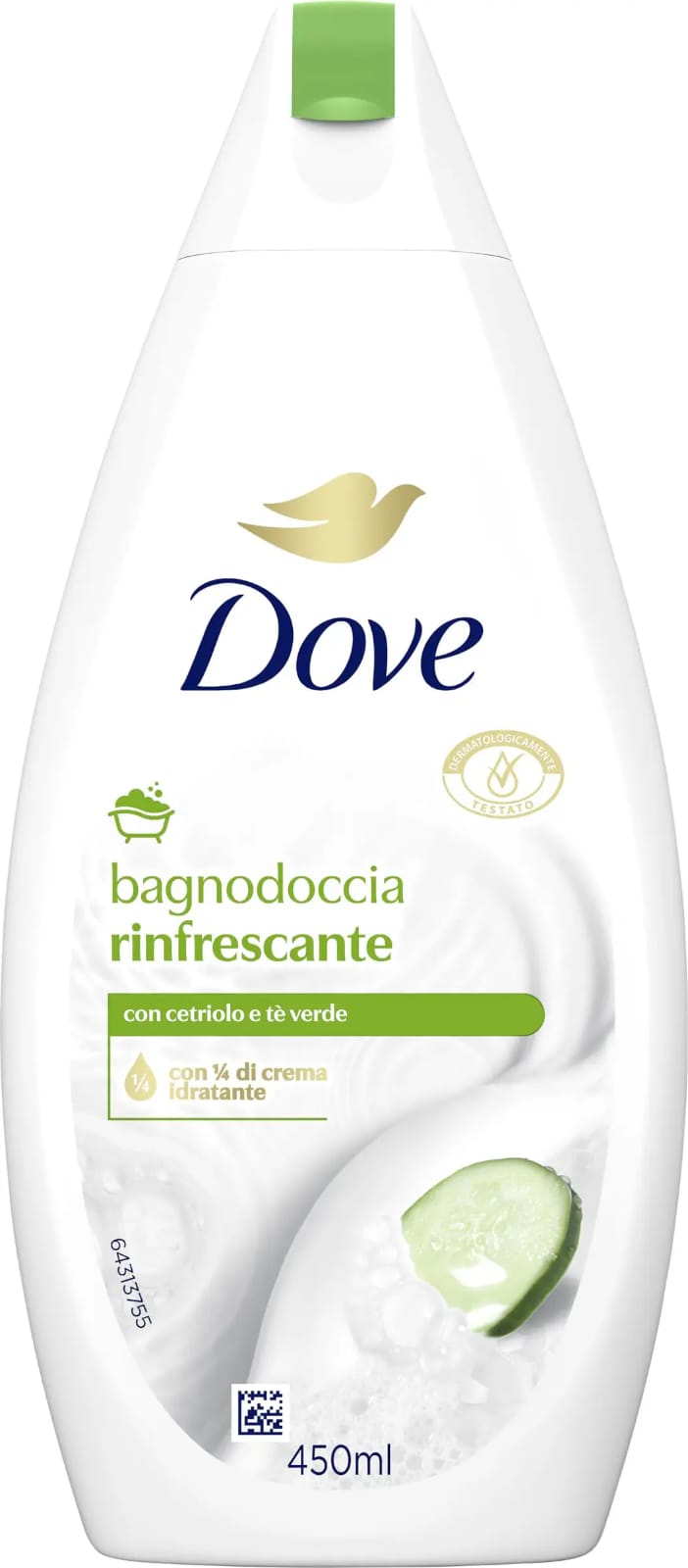 Dove Shower Gel Cucumber & Green Tea-Italy 450 ML