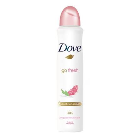 Dove Deo 0 Alcohol Go Fresh Pomegrenat & Lemon 250 ML