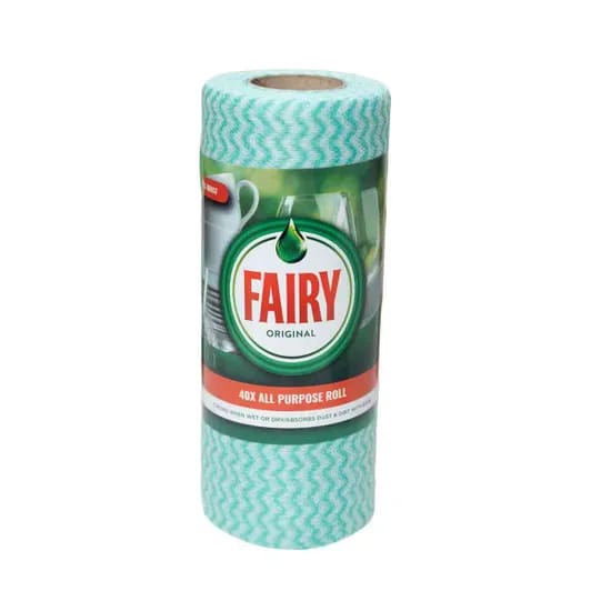 Fairy All Purpose Cleaning Roll 40 SHT