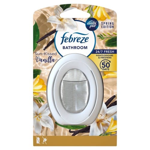 Febreze Bathroom Air Freshener Sun Kissed Vanilla 7.5 ML