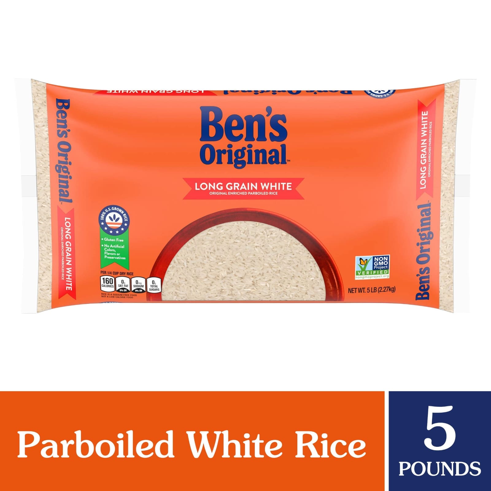 Ben's Original Long Grain White Gluten Free 2.27 Kg