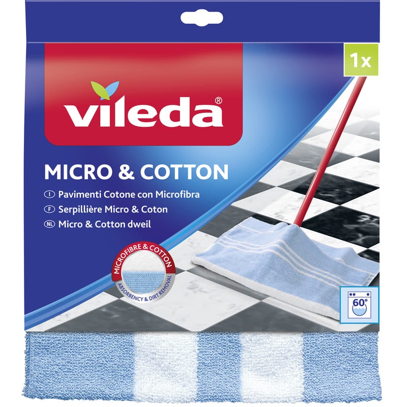 Vileda Cotton Microfibre 1 PC 50 CM * 50 CM