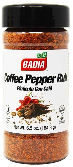 Badia Spices Coffee Pepper Rub-Gluten Free 184.3 G