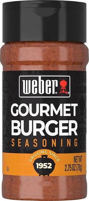 Weber Gourmet Burger Seasoning 76 G
