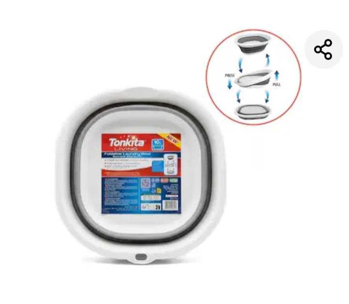 Tonkita Foldable Laundry Bawl 10 Liter