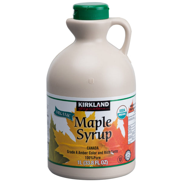 Kirkland Maple Syrup Organic 1 Liter