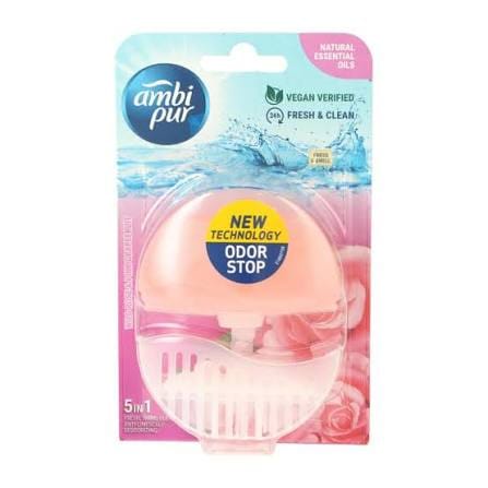 Ambipur Wild Rose & Pink Grapfruit Rim Block 5 In 1