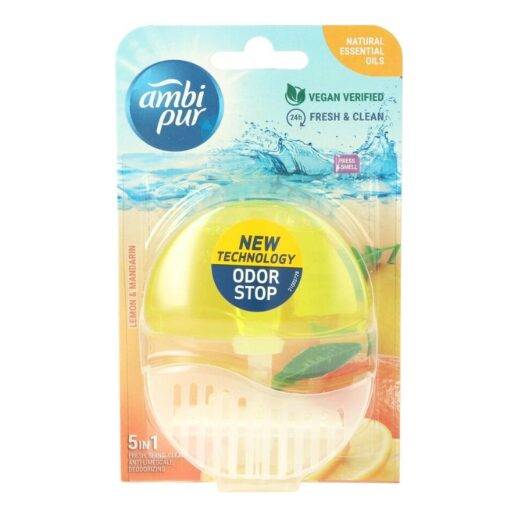 Ambipur Lemon & Mandarine Rim Block 5 In 1