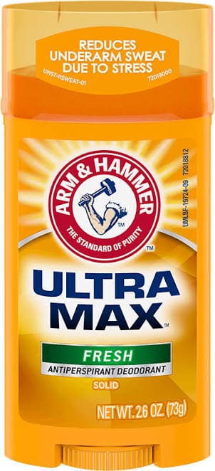 Arm & Hammer Ultra Max Fresh Antiperspirant Deodorant Solid 73 ML